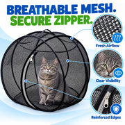 FreshAir Cat Haven – Pop-Up Mesh Playpen thumbnail 2