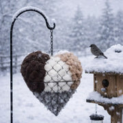 Handmade Alpaca Fiber Bird Nesting Heart thumbnail 5