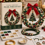 Plymagic DIY Christmas Wreath Pearl Art Kit thumbnail 9