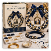 Plymagic DIY Christmas Wreath Pearl Art Kit thumbnail 2