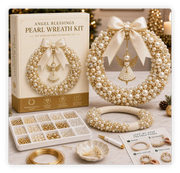 Plymagic DIY Christmas Wreath Pearl Art Kit thumbnail 3