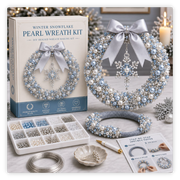 Plymagic DIY Christmas Wreath Pearl Art Kit thumbnail 7