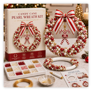 Plymagic DIY Christmas Wreath Pearl Art Kit thumbnail 8