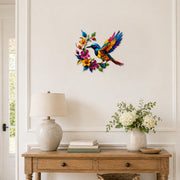 Hummingbird Bloom Metal Wall Art thumbnail 8