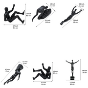 ArtZ® I Will Get To The Top Sculptures, Set of 6 thumbnail 3