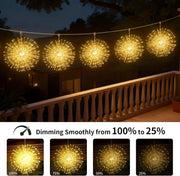🎆 4-Pack Solar Fireworks Lights — 480 LEDs thumbnail 13