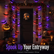 🦇Halloween 3D Bat LED Wall Light Decor thumbnail 15