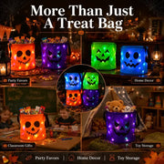 Halloween Colorful Candy Bags Led Light-up Gift Bags thumbnail 2