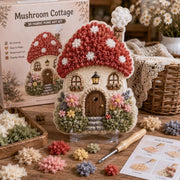 🔥🏡 Whimsical Village 3D Fabric Poke Art Kit thumbnail 9