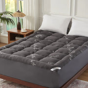 ☁️Cooling Mattress Topper for Back Pain - Extra Thick Fitted Sheet thumbnail 2