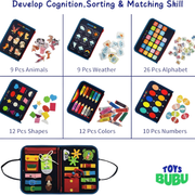 Educational Felt Busy Book thumbnail 5