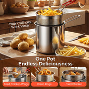 304 Stainless Steel Multifuntional Fryer thumbnail 2