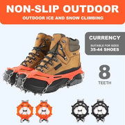 Ice Cleats for Shoes – Anti-Slip Snow Grips for Winter Walking & Hiking thumbnail 2