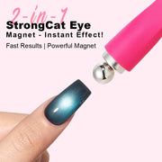 8-in-1 Starfish Cat Eye Magnet - Pink Multi-Effect Magnetic Wand for Cat Eye Gel Polish thumbnail 2