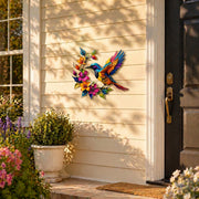 Hummingbird Bloom Metal Wall Art thumbnail 13