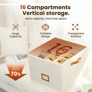 Fabric Shoe Organiser Storage Box thumbnail 12