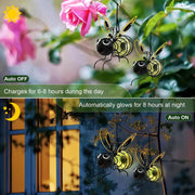 🐝Outdoor Hanging Solar Bee Light thumbnail 11