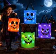 Halloween Colorful Candy Bags Led Light-up Gift Bags thumbnail 4