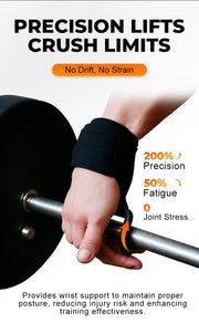 Heavy Duty Weight Lifting Wrist Hook Straps thumbnail 11