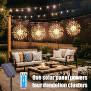 🎆 4-Pack Solar Fireworks Lights — 480 LEDs thumbnail 4