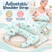 Hands-Free Feeding Cushion with Adjustable Strap & Baby Pillow thumbnail 3