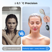 Shower Thermometer - Instant Digital Display, Waterproof & Easy Install for Safe Bathing thumbnail 3