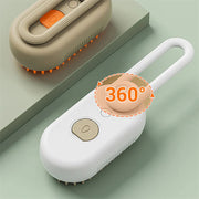 3-in-1 Steam Pet Grooming Brush – Remove Loose Fur & Reduce Shedding thumbnail 10