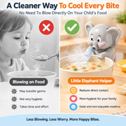 🐘 Hands-Free Food Cooling Fan – Cool Hot Meals Faster Without Blowing thumbnail 3