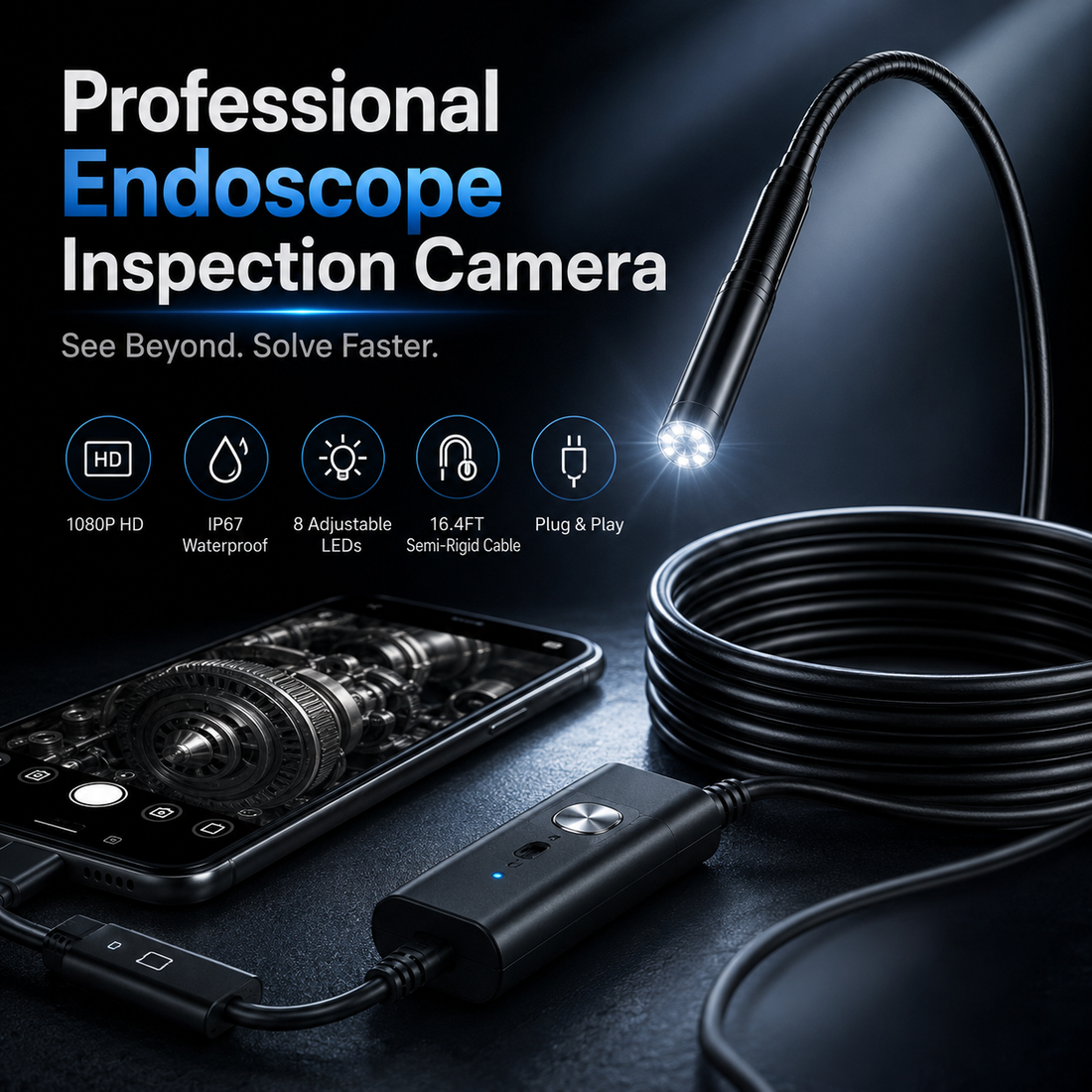 Endoscope Inspection Camera