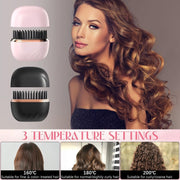 Portable Wireless Hair Straightener Comb thumbnail 3