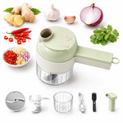 4-in-1 Handheld Electric Food Chopper & Slicer thumbnail 10