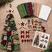 🎄Beginner-Friendly DIY Oversized Patchwork Christmas Tree Door Hanging Kit | Complete Kit with All Tools & Step-by-Step Guide Included 💕 thumbnail 11