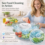 🥬 Fruit & Vegetable Washer – Removes Pesticides & Bacteria, No Chemicals Needed thumbnail 1