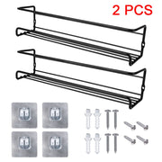 Kitchen Organizer For Home Restaurant 2 Pcs Metal ... thumbnail 9
