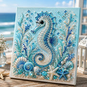 🌊✨ Ocean Theme Pearl Art DIY Kit – Relaxing DIY Craft to Create Stunning Coastal Artwork thumbnail 6