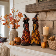 Enchanted Gothic Autumn Witch Figurine thumbnail 6