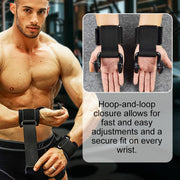 🔥Hot Sale 50% 0FF🔥Heavy Duty Weight Lifting Wrist Hook Straps thumbnail 6