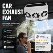 The New Solar Car Cooling Artifact [air circulation exhaust fan] thumbnail 5