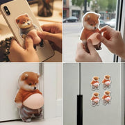 3D Cute Shiba Inu Self-Adhesive Door Stopper & Stress Ball thumbnail 6