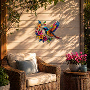 Hummingbird Bloom Metal Wall Art thumbnail 11