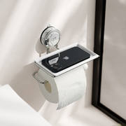 No Drilling Suction Stainless Steel Toilet Paper Holder thumbnail 12