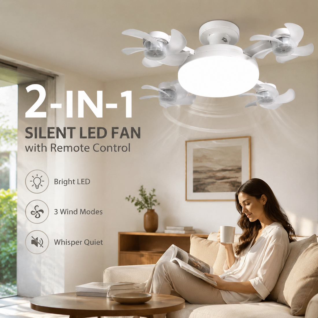 Socket Ceiling Fan Light