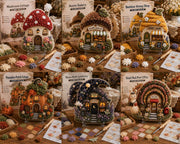 🔥🏡 Whimsical Village 3D Fabric Poke Art Kit thumbnail 15
