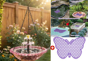 Solar Cascade Hanging Bird Bath Fountain thumbnail 12