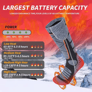 Rechargeable Heated Socks for Men & Women thumbnail 1