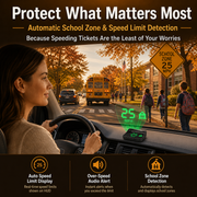 Head-Up Display (HUD) Car GPS Digital Speedometer thumbnail 6