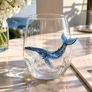 Artisanal Blue Ringed Octopus Glassware thumbnail 3