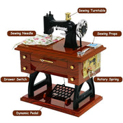 Vintage Sewing Music Box thumbnail 3