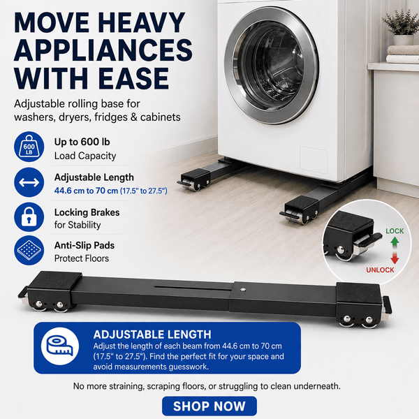 Extendable Heavy-Duty Rollers