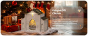 Church-Shaped Metal Solar Bird Feeder thumbnail 11